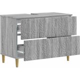  Kupaonski ormarić za sudoper DELFT Siva Sonoma 82 x 41 x 59 cm | shoptok.hr