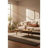 Kayoom RAVNO TKANA PREPROGA 120/170 cm tkano barve grafita | Shoptok.si