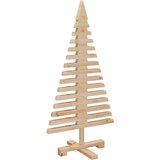  | Drveno božićno drvce | s stalakom prirodno 90 cm Masivna borovina | shoptok.hr