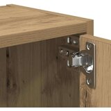 vidaXL Knjižna omara artisan hrast 40x24x102 cm inženirski les | Shoptok.si