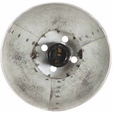  Industrijska zidna svjetiljka srebrna 65 x 25 cm E27 Slike