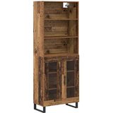  Visok predalnik Star les 69,5 x 34 x 180 cm Konstruiran les, (5000108060) | Shoptok.si
