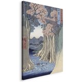  Slika - Utagawa Hiroshige – The monkey bridge in the Kai province 80x120 Standard | shoptok.hr
