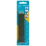 olovka grafitna B/2B/H/2H 777 pk4 305701 blister