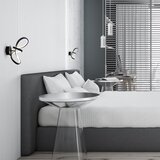  LED zidno svetlo TESORO LED/15W/230V crno | Eponuda.com
