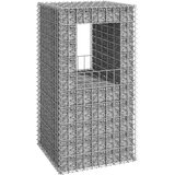 vidaXL Gabionska stupna košara 50 x 50 x 100 cm željezna | shoptok.hr