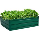 Costway Vrtni zaboj za sajenje Greda za sajenje 100 x 30,5 x 80 cm, (5000159448) | Shoptok.si
