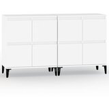Maison Chic Komoda - Predalnik 2 kosa bela 60x35x70 cm inženirski les, (21721765) Cene