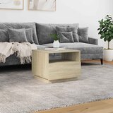  Stolić za kavu s LED svjetlima boja hrasta sonome 50x49x40 cm | Eponuda.ba