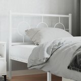  The Living Store Kovinsko vzglavje belo 100 cm - Vzglavje, (21500385) Cene