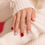 OHORA Semi Cured Gel Nail Strips N Love Actually nalepke za nohte odtenek NP-208 1 kos | Shoptok.si