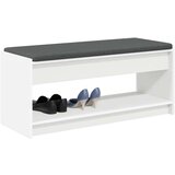  Haldna klop z blazino s polico Bela 103 x 38 x 45 cm, (5000155679) | Shoptok.si