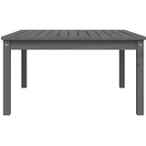  Vrtni stol sivi 82,5 x 82,5 x 45 cm od masivne borovine | shoptok.hr