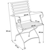 Gardenson Vrtni Stol Schlossgarten, Masivno | Shoptok.si