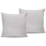  De Light Grey Light Grey Satin Pillowcase Set (2 Pieces) (DE) | ePonuda.com