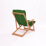 Floriane Garden Zelena/u prirodnoj boji vrtna ležaljka od masivnog drveta – | shoptok.hr