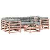  7-dijelni set vrtnih sofa od masivnog drva duglazije | shoptok.hr