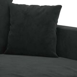 Dvosjed crni 140 cm baršunasti | shoptok.hr