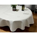 Stolnjak Ovalni 160x220cm Snowlakes white ( VLK0001360snowflakewhiteovalni )