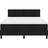  Postelja boxspring z vzmetnico Črna 160 x 200 cm blago, (5000126818) | Shoptok.si