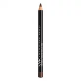 NYX Professional Makeup kremno črtalo za oči - Slim Eye Pencil – Black Brown (SPE931)