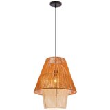  visilica na lanku AFRICA 1xE27/40W/230V prečnik 40 cm braon/krem | Eponuda.com