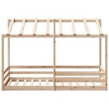  Dječji krevet s krovom 90 x 200 cm od masivne borovine | shoptok.hr