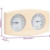  Termo-higrometer za savno 2 v 1 in peščena ura trdna | Shoptok.si