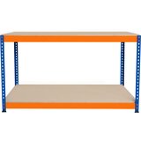 Monster dvostopenjska delovna miza s-rax - 150 cm x 60 cm x 90 cm, (21571070) Cene