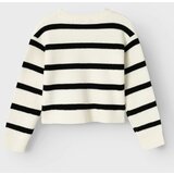 name it Pulover 'NILLA' svetlo bež / črna | Shoptok.si