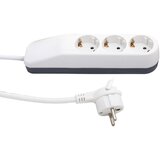 3 Podaljšek Ice Line s 3 vtičnicami (belo-siv, 1.4 m) | Shoptok.si