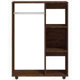  Ormar boja smeđeg hrasta 80 x 40 x 110 cm od konstruiranog drva | shoptok.hr