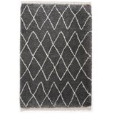 Think Rugs Temno siva preproga 80x150 cm Boho – Cene