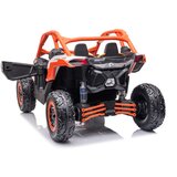 Lean_Toys Avtomobil na akumulator Buggy DK-CA001 MAVERIC 2X24V 4X200W Oranžna | Shoptok.si