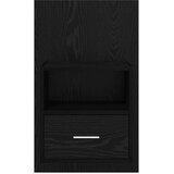  Noćni ormar 2 pcs Crni hrast 50 x 32,5 x 80cm Konstruirano drvo | shoptok.hr