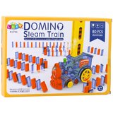 Electric Locomotive Battery Operated Domino Blocks Water Steam 80pcs | shoptok.hr