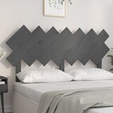 vidaXL uzglavlje za krevet sivi 141x3x80,5 cm od masivne borovine Cijene