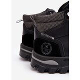Boto Men's Trekking Shoes Lace-up Boots Black Salomene | Shoptok.si