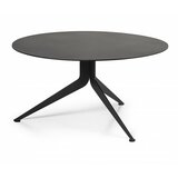 Spinder Design Črna kovinska okrogla mizica ø 78 cm Daley – Cene