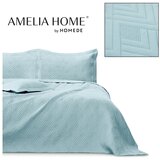 AmeliaHome Svetlo modro prešito pregrinjalo iz mikrovlaken 170x210 cm Ophelia – | Shoptok.si