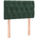 Box spring krevet s madracem tamnozeleni 80 x 200 cm baršunasti | shoptok.hr