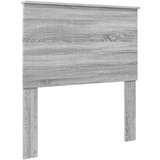  Uzglavlje s uzglavljem Siva Sonoma 90 cm Konstruirano drvo | shoptok.hr