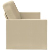 SOFA za 3 osobe Krem 220 x 81 x 82 cm Tkanina | shoptok.hr