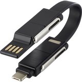 Renkforce USB adapterski kabel [1x moški konektor USB 2.0 tipa A, moški konektor USB-C - 1x moški konektor Apple dock lightning, moški konektor USB-C,, (20415993) | Shoptok.si