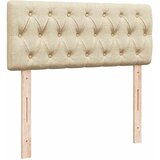  Krevet s oprugama i madracem krem 120 x 200 cm od tkanine | shoptok.hr