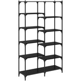  Polica Crni hrast 100 x 32 x 170 cm Konstruirano drvo | shoptok.hr