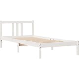 Okvir kreveta bez madraca bijeli 90 x 200 cm masivna borovina | shoptok.hr