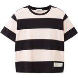 Tom Tailor Majica pastelno roza / črna | Shoptok.si