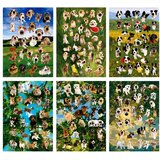 Album naljepnica za pasmine pasa s 800 sjajnih mat naljepnica | shoptok.hr
