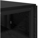  Blagovaonski stol 122 x 80 x 76 5 cm Konstruirano drvo - Crni hrast | shoptok.hr